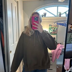 Everlane Olive Green Hoodie